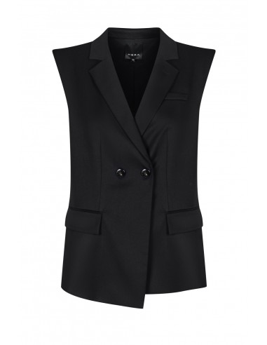 Elegant Vest with an Asymetric Front