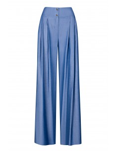 Palazzo pants with wide...