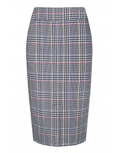 Pencil skirt in plaid
