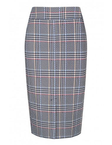 Pencil skirt in plaid