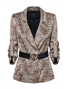 Leopard print jacket